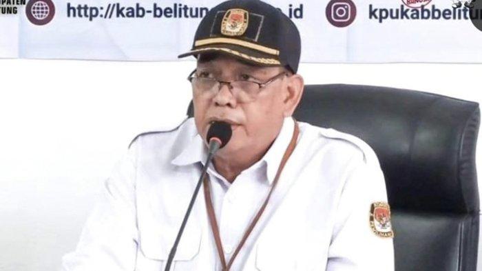 Ketua KPU Kabupaten Belitung, Soni Kurniawan