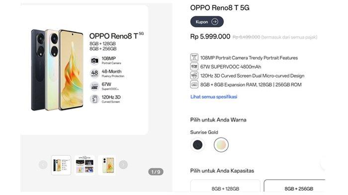 HP Oppo Reno8 T 5G