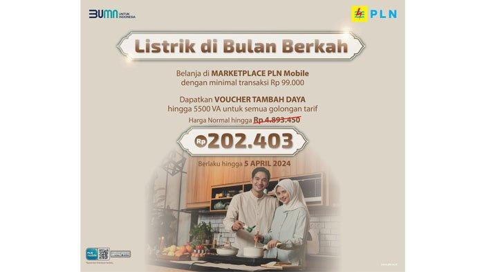 PT PLN (Persero) kembali menghadirkan promo diskon kepada pelanggan yang ingin tambah daya listrik melalui program listrik di Bulan Berkah 2024