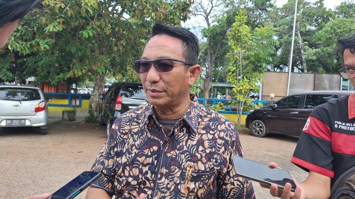 Bupati Belitung Timur, Burhanudin saat ditemui di sebuah acara di Manggar, Selasa (26/3/2024).