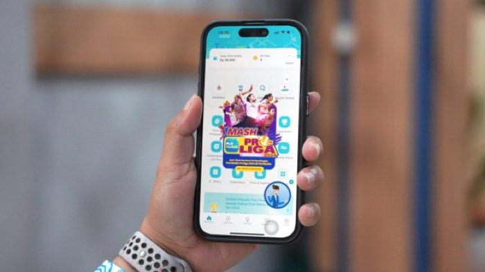 Tampilan penjualan tiket PLN Mobile Proliga 2024 melalui aplikasi PLN Mobile.