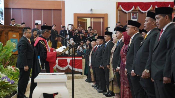 45 Anggota DPRD Bangka Belitung 2024-2029 Resmi Dilantik - Posbelitung.co