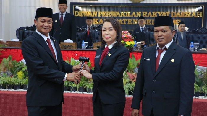 Ketua DPRD Belitung Vina Cristyn Ferani