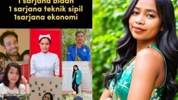 TKW Ineke yang berhasil menguliahkan tujuh adiknya hingga selesai