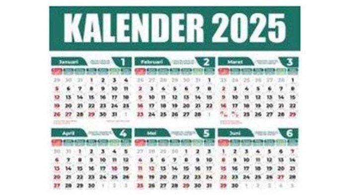Kalender 2025 Libur Nasional Lengkap Cuti Bersama Tahun 2025, Pekan ...