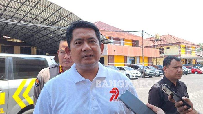 RIVAI ARFAN - Dirreskrimum Polda Babel, M Rivai Arvan, ketika ditemui dihalaman Mapolda Babel, Kamis (26/6/2025).