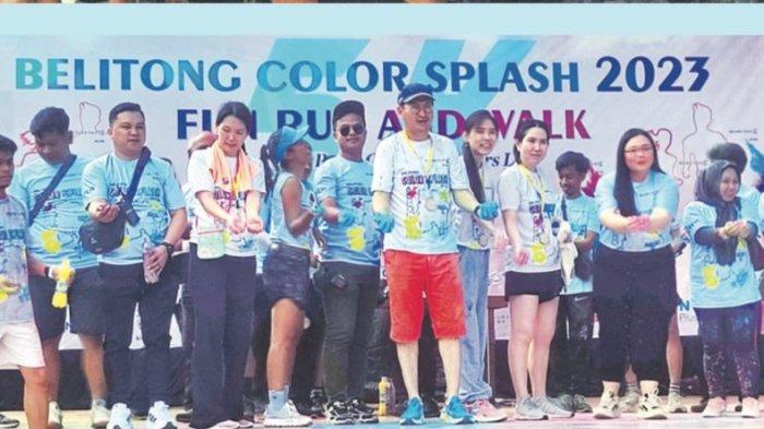 Kemeriahan Acara Belitung Color Splash