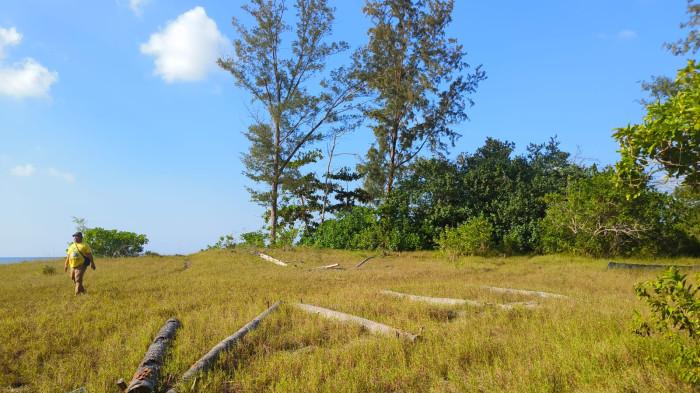 Lokasi penyelundupan timah di Pantai Sengkelik