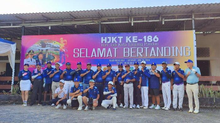 Foto Bersama Turnamen Golf Peringatan HJKT ke-168