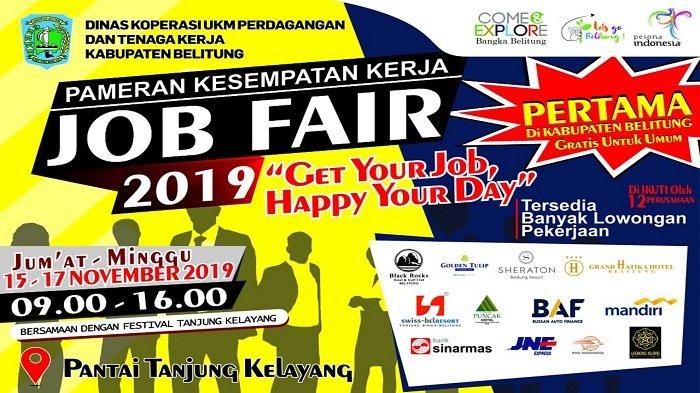12 Perusahaan Akan Buka Lowongan Kerja Pada Job Fair Belitung