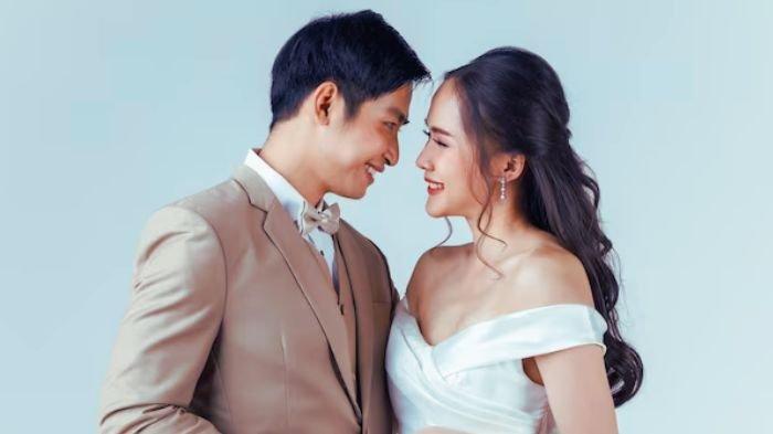 Ilustrasi orang menikah. 