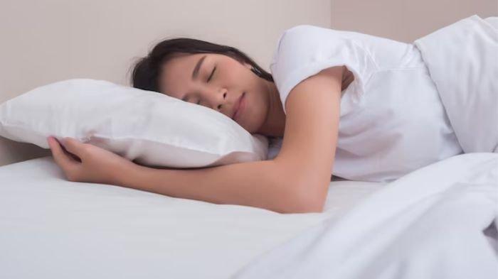 Ilustrasi orang sedang tidur