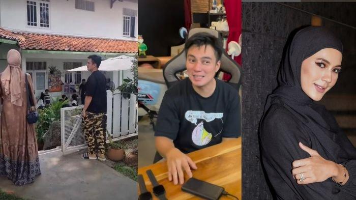 Kolase foto Paula Verhoeven dan Baim Wong. 