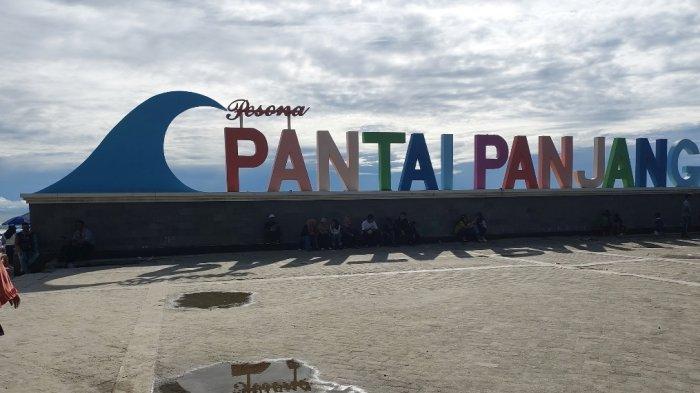 Cuaca - Suasana di kawasan Pantai Panjang Bengkulu, Kamis (20/2/2025). BMKG Stasiun Fatmawati Soekarno Bengkulu menyampaikan peringatan dini cuaca wilayah Bengkulu dan sekitarnya