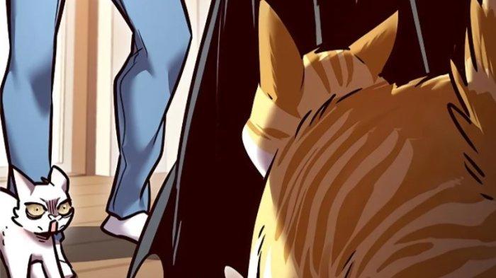 Ilustrasi digigit kucing