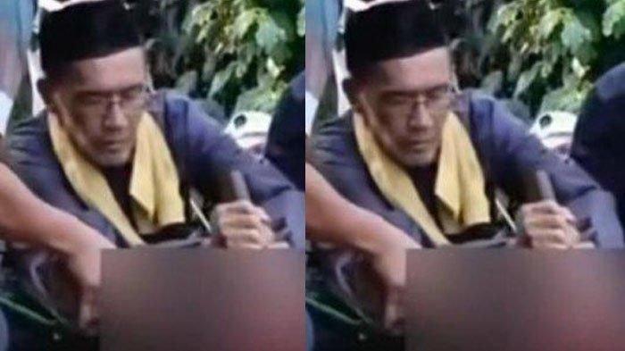 MENINGGAL MENDADAK - Potret H Cholid, pria di Citayam yang mendadak meninggal saat akan menyembelih hewan kurban, Minggu (8/6/2025). 