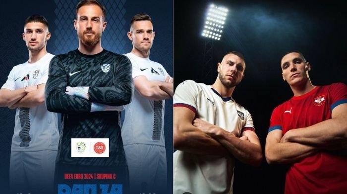 Kolase Timnas Slovenia vs Serbia. Hasil akhir Slovenia vs Serbia di Euro 2024 menentukan: Cek Prediksi Skor, Berita dan Starting XI