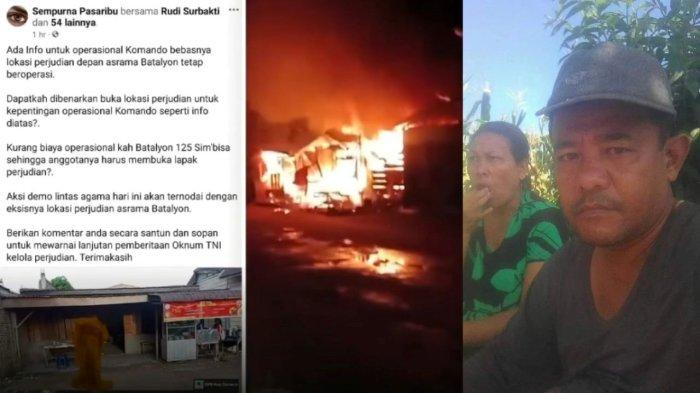 Rico Sempurna Pasaribu, wartawan yang tewas terbakar sekeluarga diduga karena soroti judi online.