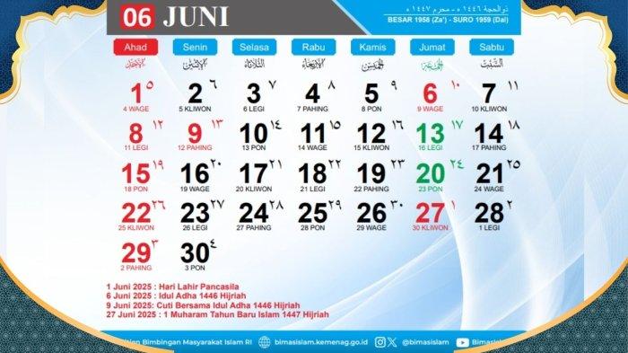 Idul Adha 2025 Jatuh pada 6 Juni, Catat Jadwal Libur Anak Sekolah!