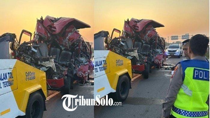 Kecelakaan maut di Tol Solo-Ngawi pada Sabtu dini hari, 13 Juli 2024 dan menewaskan 6 orang.