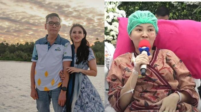 Kolase foto Sherly Tjoanda dan benny Laos. 