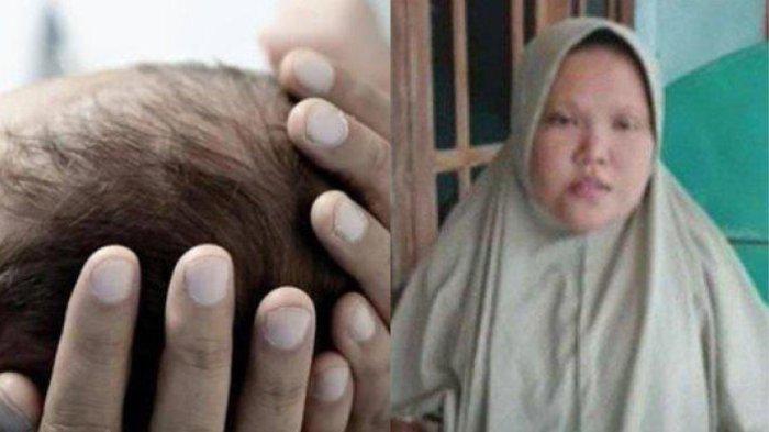 Kolase Ilustrasi Bayi (kiri) dan Mukarromah ibu yang viral (kanan).