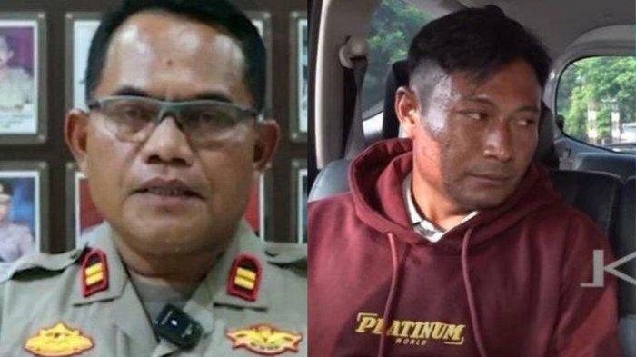 Kolase Iptu Rudiana (kiri) dan Dede (kanan).