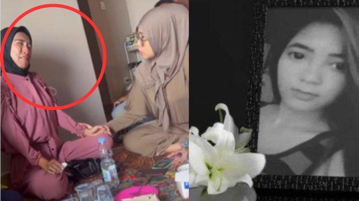 Kolase Linda Sahabat Vina (kiri) dan Foto Almarhum Vina (Kanan).