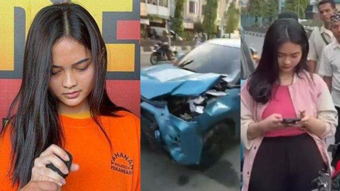 Kolase Marisa Putri Mahasiswi Pekanbaru Penabrak Ibu-ibu Hingga Tewas