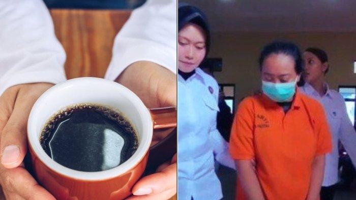 Tersangka Ayu ditangkap pihak kepolisian setelah meracuni pelajar di Pacitan dengan kopi sianida.