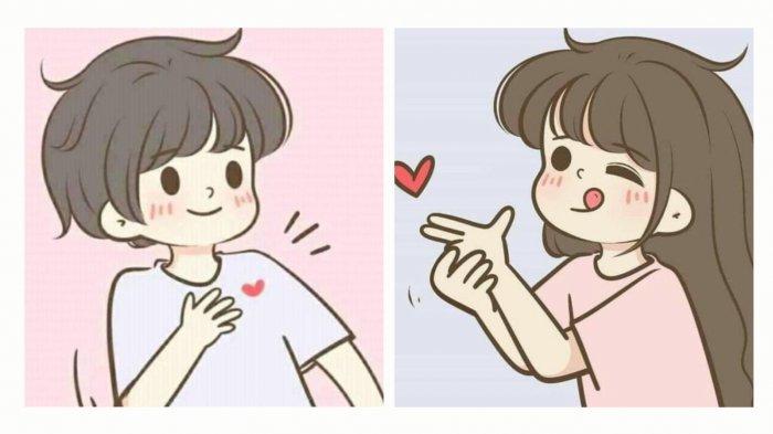 Kumpulan PP Couple Lucu Terpisah, Bisa Bikin Profil Wa Bersama Pasangan