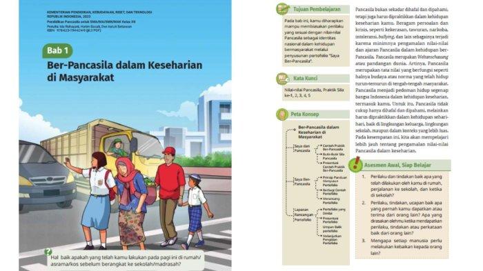 Inilah kunci jawaban Asesmen Awal bab 1 Pendidikan Pancasila kelas 12 kurikulum merdeka, Ber-Pancasila dalam Keseharian di Masyarakat