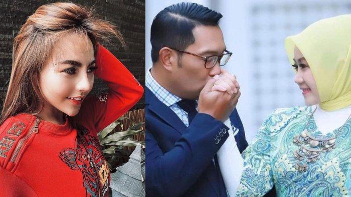 LISA MARIANA DAN RIDWAN KAMIL - Kolase foto Lisa Mariana dan Ridwan Kamil bersama Atalia Praratya. Ayu Aulia akhirnya mengungkap awal mula pertemuan antara Lisa Mariana dan Ridwan Kamil.