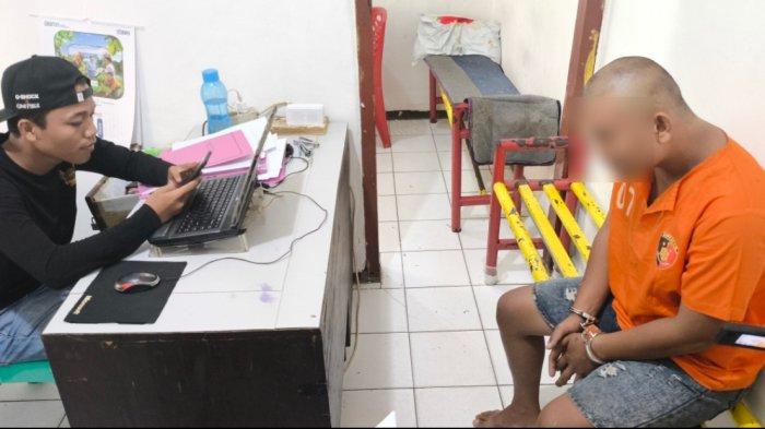 MK (18) warga Kelurahan Tengah Padang Kota Bengkulu ditangkap polisi akibat mencuri di rumah sepupunya sendiri.