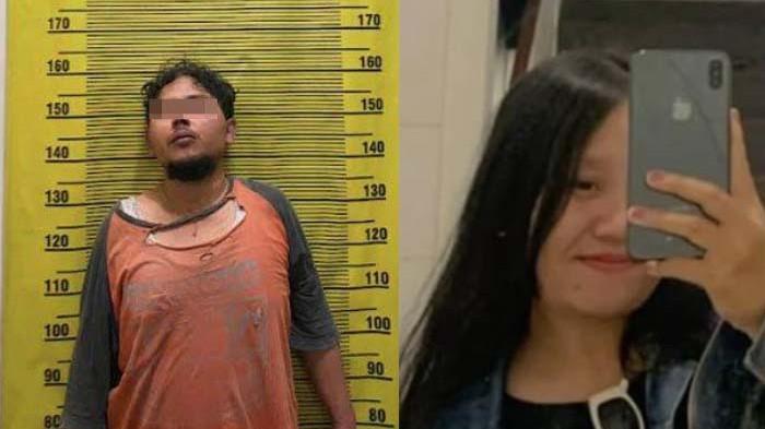 PEMBUNUHAN OJOL DALAM KARDUS - Kolase foto pembunuh driver ojol dalam kardus yang berhasil diamankan oleh aparat kepolisian, Senin (28/7/2025).
