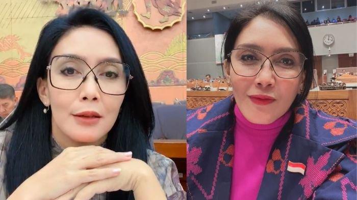 Kolase foto Rieke Diah Pitaloka. Rieke Indah Pitaloka Geram, Hakim Vonis Bebas Ronald Tannur Atas Kasus Pembunuhan Dini