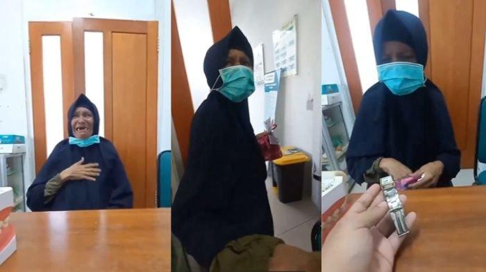 Seorang nenek berobat ke dokter gigi tapi bayar pakai jam tangan