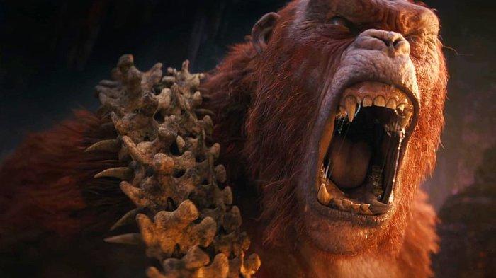 Tangkap layar film Godzilla X Kong: The New Empire 2024.
