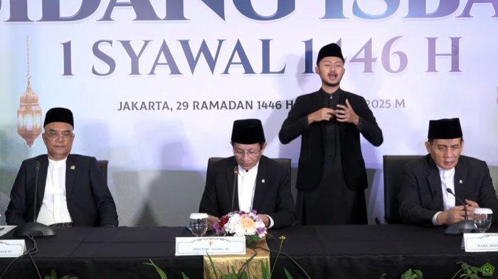 PENETAPAN 1 SYAWAL 1446 H - Konferensi Pers Penetapan 1 Syawal 1446 H / 2025 M. Pemerintah menetapkan 1 Syawal 1446 H/2025 M jatuh pada hari Senin, 31 Maret 2025.