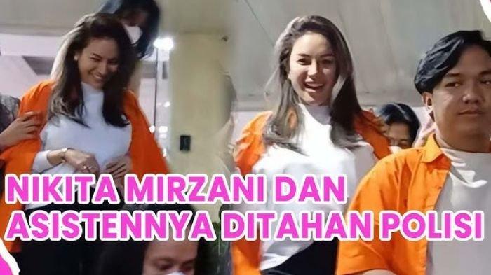 KASUS PEMERASAN - Tangkapan layar Nikita Mirzani bersama asistennya Mail ditahan kasus pemerasan terhadap Dokter Reza Gladys, Rabu (05/03/2025). Percakapan lengkap asisten Nikita Mirzani diduga memeras Dokter Reza Gladys senilai Rp 5 miliar.