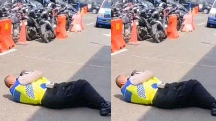 Terkuak Penyebab Aiptu Rudi Viral Guling-guling di Jalan, Ketahuan Palak  Pengendara Rp 100 Ribu - Tribunbengkulu.com