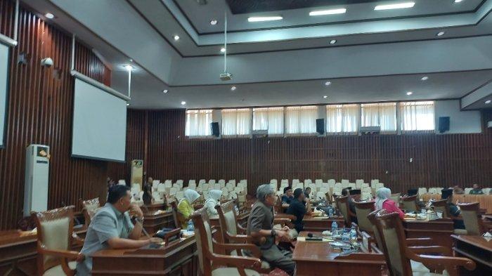 Suasana Sidang Paripurna DPRD Provinsi Bengkulu, Selasa (28/5/2024).
