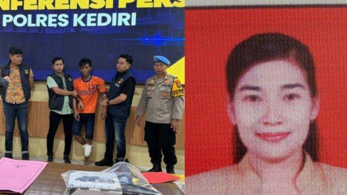 Pelaku pembunuhan Yusa Cahyo Utomo (kiri) saat dihadirkan dalam konferensi pers, Jumat (6/12/2024)