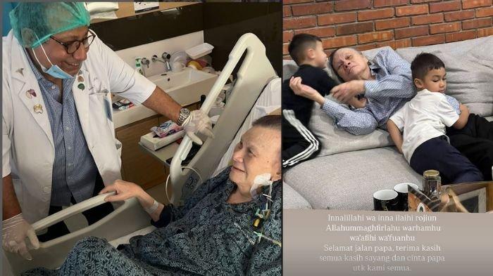 Ayah Baim Wong meninggal dunia, Selasa (7/1/2025).