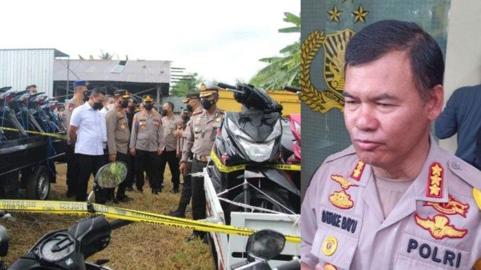 Hasil penemuan polisi di Kampung Sukolilo Pati