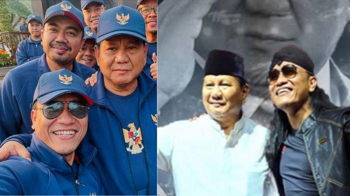 Kolase foto Gus Miftah dan Prabowo. 