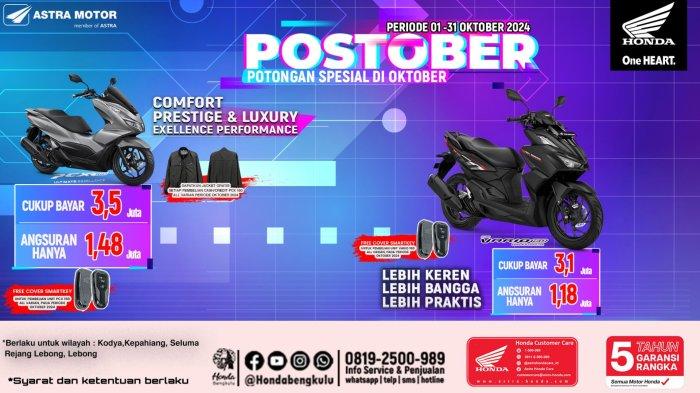 Promo 'POSTOBER' Potongan Spesial di Bulan Oktober, pada periode 01-31 Oktober 2024.