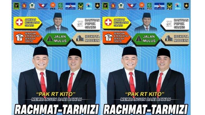 10 parpol yang mendukung pasangan Rachmat Riyanto-Tarmizi terdiri dari PPP, Gerindra, Golkar, Perindo, PKS, PKB, Demokrat, PBB, Gelora dan Partai Ummat. 