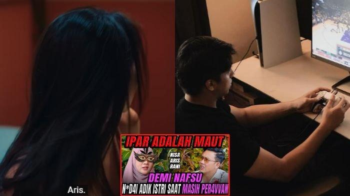 Kolase foto Rani (Kiri) dan Aris (Kanan).