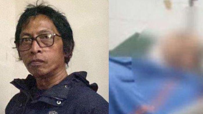 Foto Nanang Gimbal dan jasad Sandy permana. Sadisnya Nanang Gimbal Kejar Sandy Permana Saat Berusaha Selamatkan Diri, Ditusuk Berkali-kali
